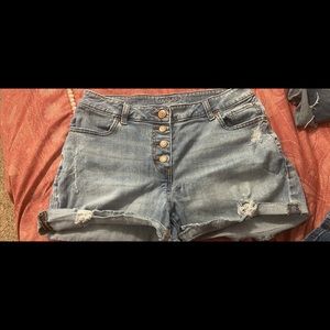 Maurices high rise shorts.